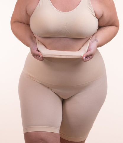 Slim Shaper - Short Modelador Com Silicones Que Não Deixam Enrolar