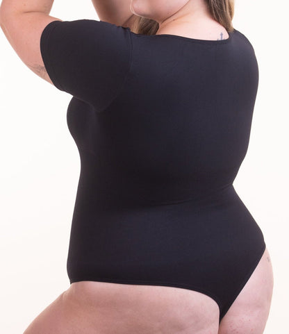 Body Confort - Body de Manga Curta Sem Costura