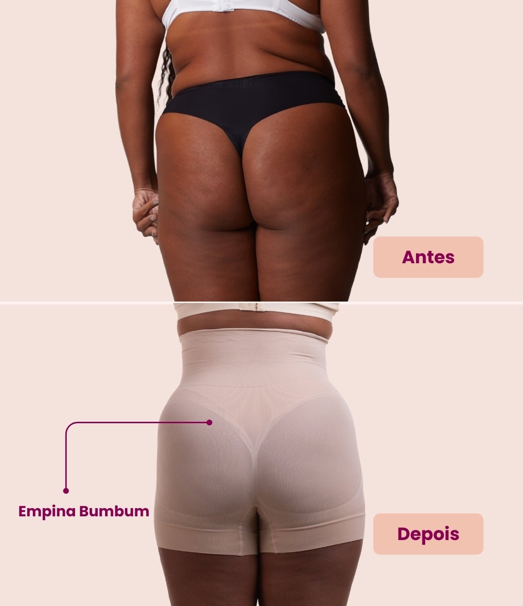 Mid Shaper - Short Modelador Cintura Média Com Silicone