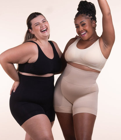 Mid Shaper - Short Modelador Cintura Média Com Silicone