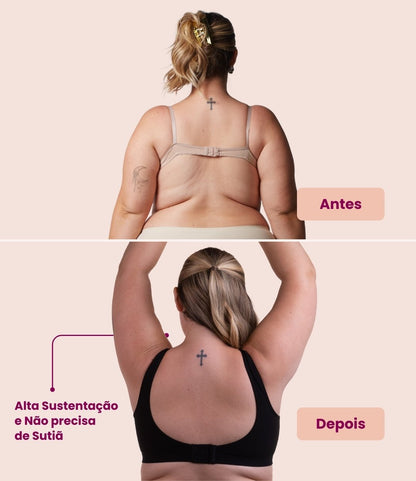Sutiã Ajuste Perfeito - Conforto Para Uso Diário  (+1 Extensor grátis)