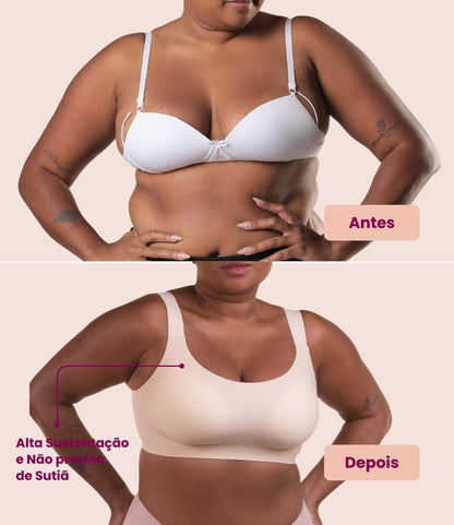 Sutiã Confort Plus - Suporte para todos os Tamanhos