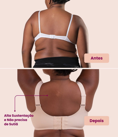 Sutiã Confort Plus - Suporte para todos os Tamanhos