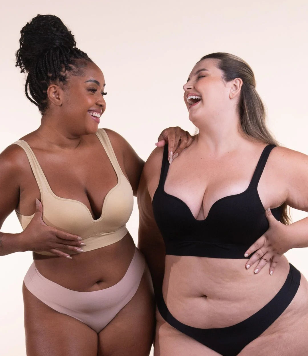 2 Sutiãs Push Up - Compre 1 Leve 2 - Black Estendida